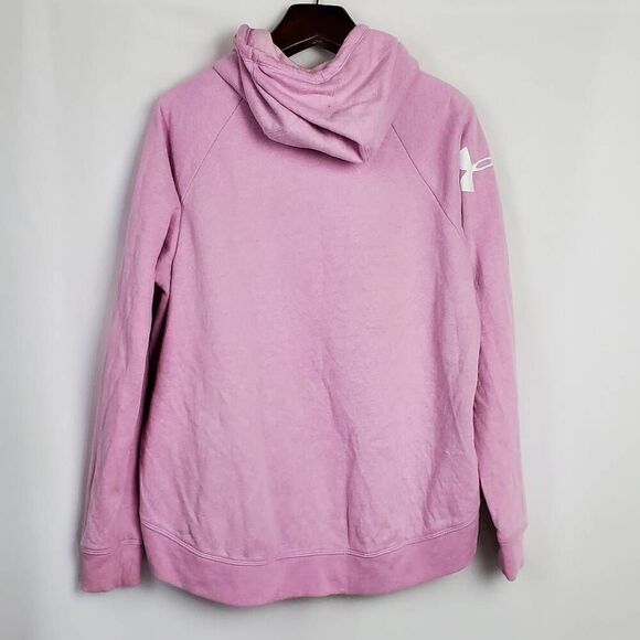Under Armour UA Favorite Fleece Camo Logo XL Icelandic Rose Light Heather - Picture 8 of 9